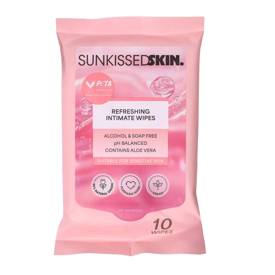 Sunkissed Skin Refreshing Intimate Cleansing Wipes
