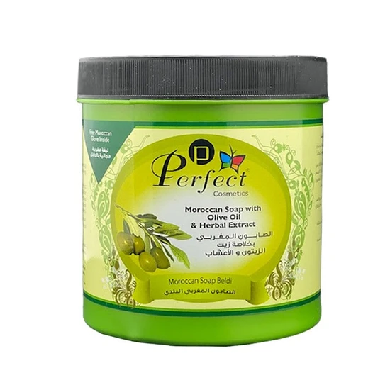 Perfect Cosmetics Natural Moroccan Soap With Natural Olive Oil & Herbal Extracts
