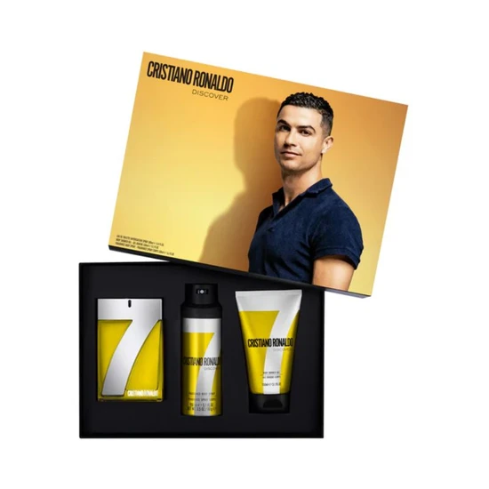 Cristiano Ronaldo Cr7 Discover Eau De Toilette Gift Set