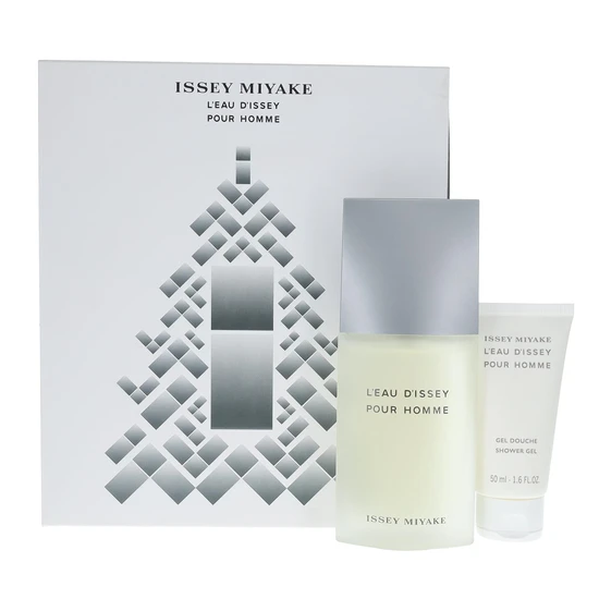Issey Miyake L'eau Pour Homme Men's Gift Set 75ML Eau De Toilette + 50ML Shower Gel