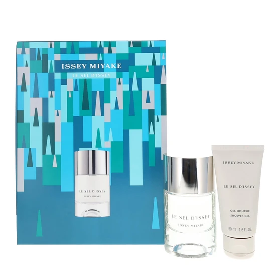 Issey Miyake Le Sel D'Issey Gift Set 50ml Eau De Toilette + 50ml Shower Gel