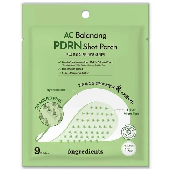 ONGREDIENTS AC Balancing PDRN Shot Patch Patches