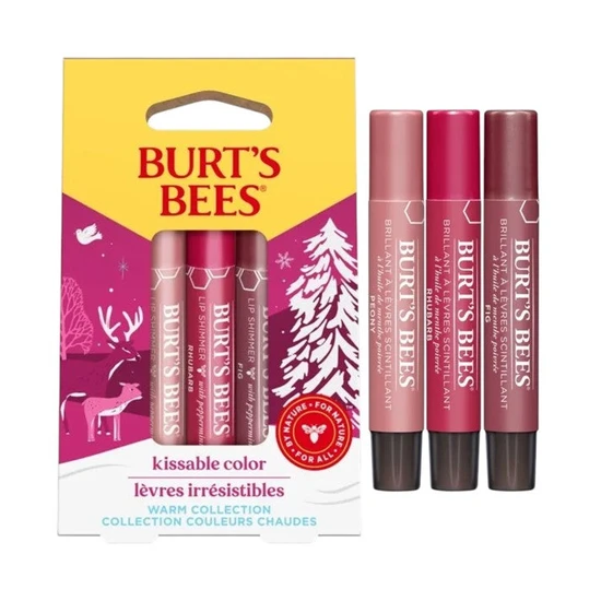 Burt's Bees Kissable Colour Warm Collection