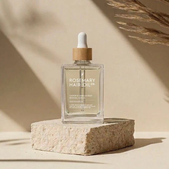 Rosemary Hair Oil Co Castor & Camellia Root Renewal Hair Oil