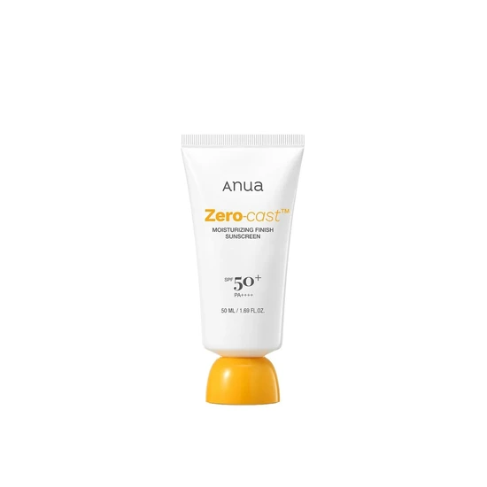 ANUA Zero-Cast Moisturising Finish Sunscreen SPF 50+