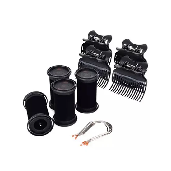 Diva Professional Styling Session 32mm Rollers+Clips+Pins