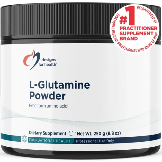 Designs for Health L-Glutamine Powder