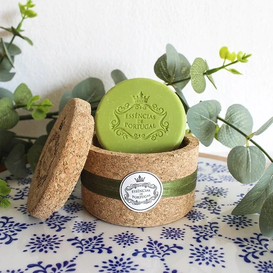 Essencias de Portugal Cork Jewel-Keeper Eucalyptus Soap