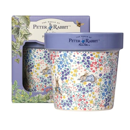 Peter Rabbit Forget Me Not Plant Pot Candle