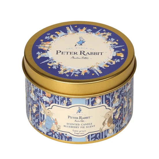 Peter Rabbit Blueberry Pie Tin Candle