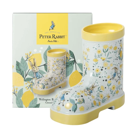 Peter Rabbit Citronella Welly Boot Candle