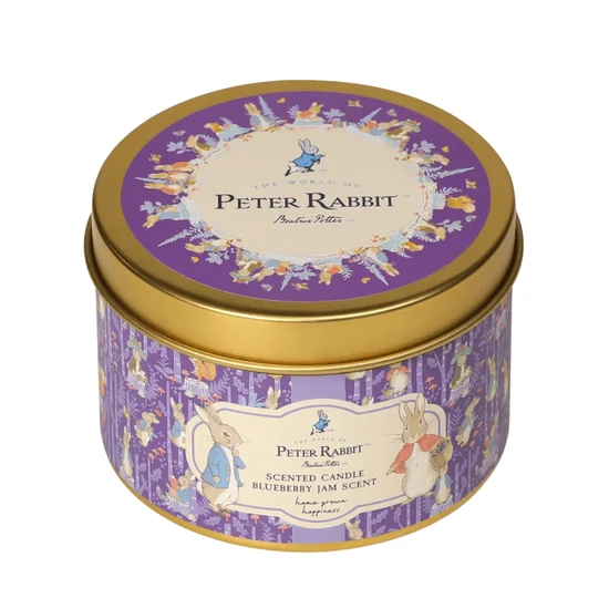 Peter Rabbit Blueberry Jam Tin Candle