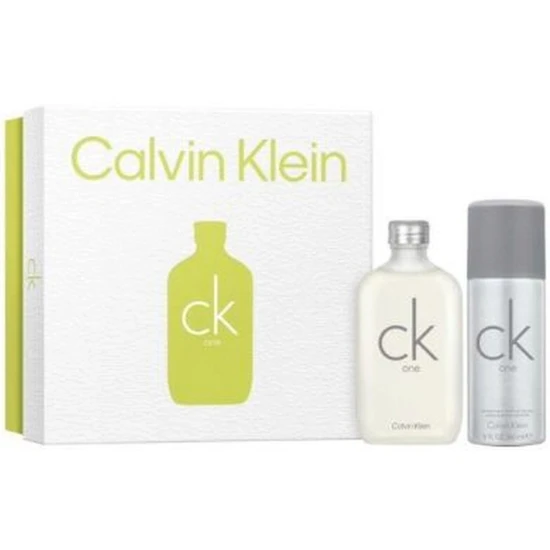Calvin Klein CK One Eau De Toilette 100ml + Deodorant Spray 150ml Gift Set