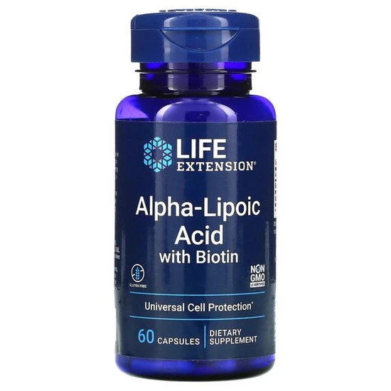 Life Extension Alpha-Lipoic Acid With Biotin