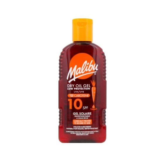 Malibu Dry Oil Gel SPF 10 With Carotene