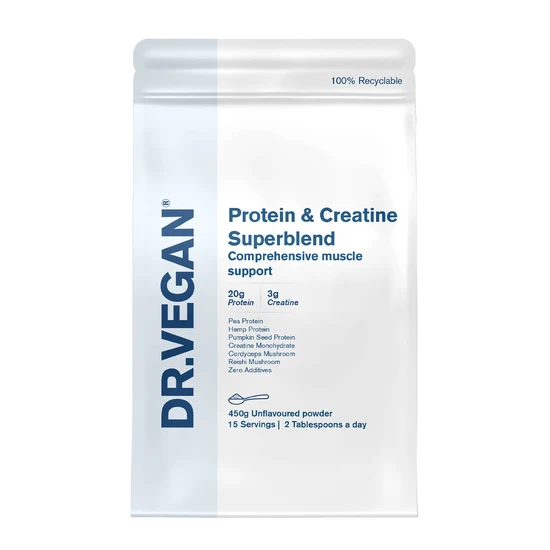 Dr Vegan Protein & Creatine Superblend Supplement
