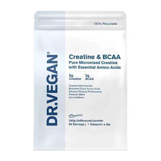 Dr Vegan Creatine & BCAA Supplement