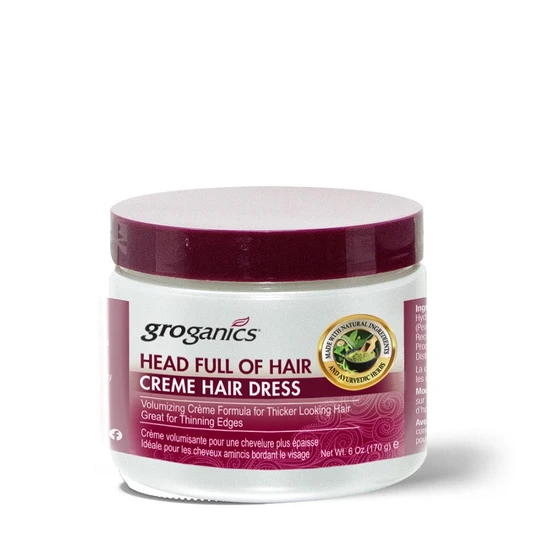 Groganics Head Full Of Hair Creme Volumising Creme Hair Dress