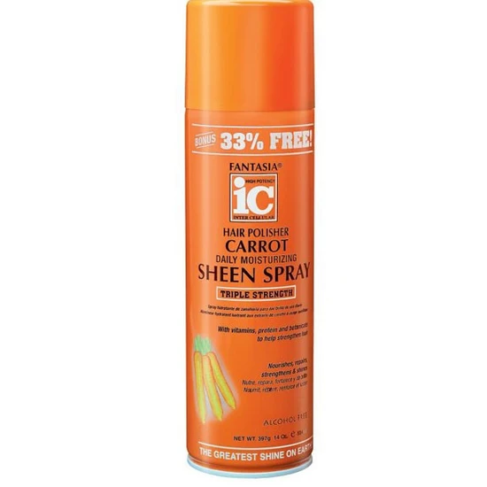 IC Fantasia IC Hair Polisher Carrot Growth Sheen Spray
