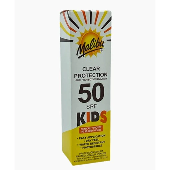 Malibu Kids Clear Protection Spray SPF 50