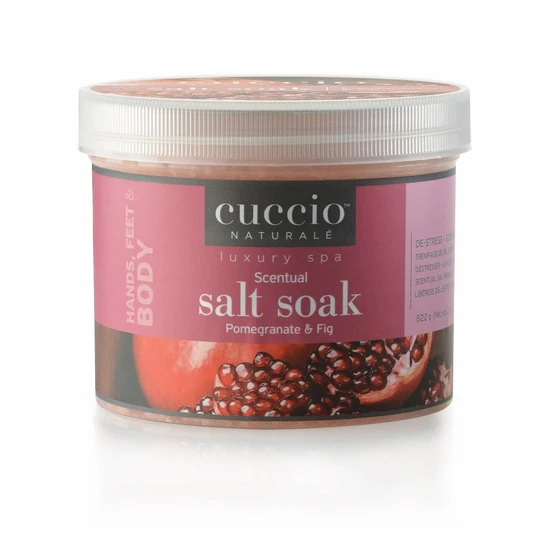 Cuccio Pomegranate & Fig Scentual Salt Soaks