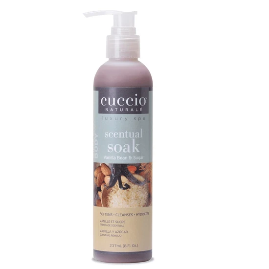 Cuccio 3 In 1 Scentual Wash & Soak Vanilla Bean & Sugarcane