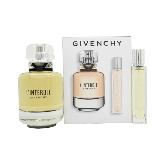 GIVENCHY L'Interdit Gift Set 80ml Eau De Parfum + 12.5ml Eau De Parfum