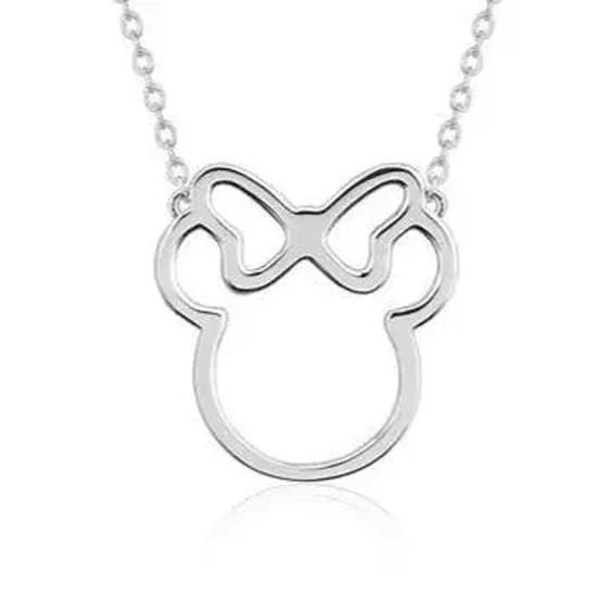 Disney Minnie Mouse Outline Necklace