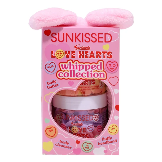 Sunkissed Love Hearts Whipped Collection Gift Set