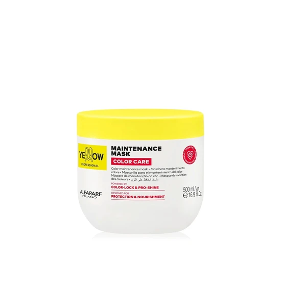 Yellow Professional Colour Care Maintenance Mask