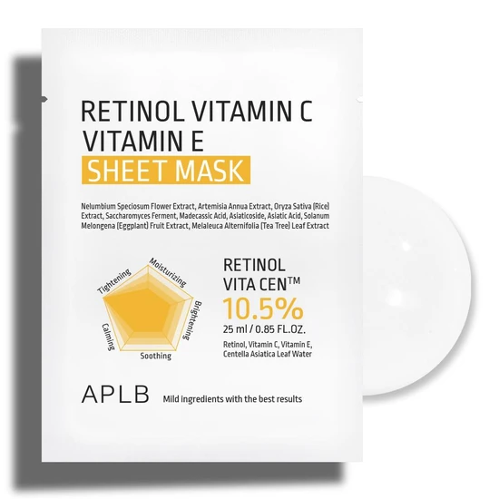 APLB Retinol Vitamin E Vitamin C Sheet Mask