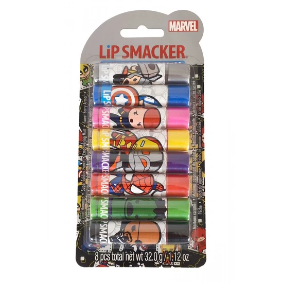 Lip Smacker Marvel Character Lip Balm Party Pack