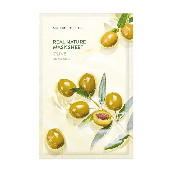 Nature Republic Real Nature Mask Sheet Olive