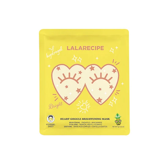 LALARECIPE Heart Goggle Brightening Mask