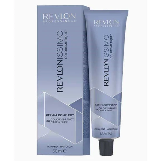 Revlon Issimo Coloursmetique Permanent Hair Colour Blue 60Ml / 7.12 Medium Ash Iridescent Blonde