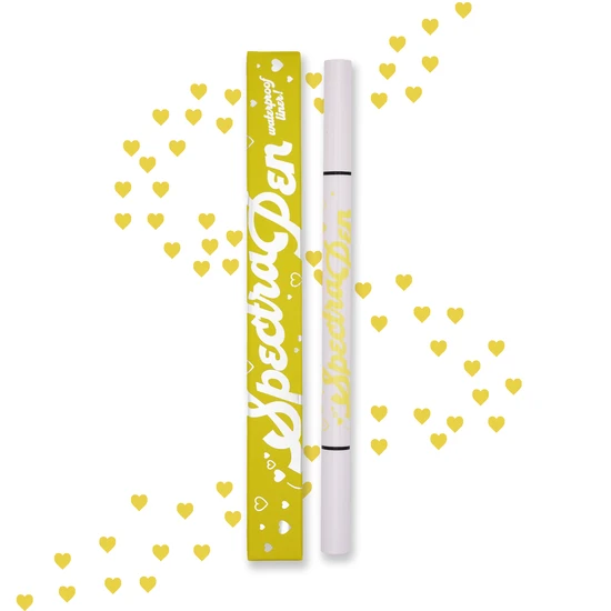 Glisten Cosmetics Yellow Spectra Pen Heart Stamp Liner
