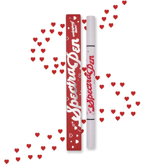 Glisten Cosmetics Red Spectra Pen Heart Stamp Liner