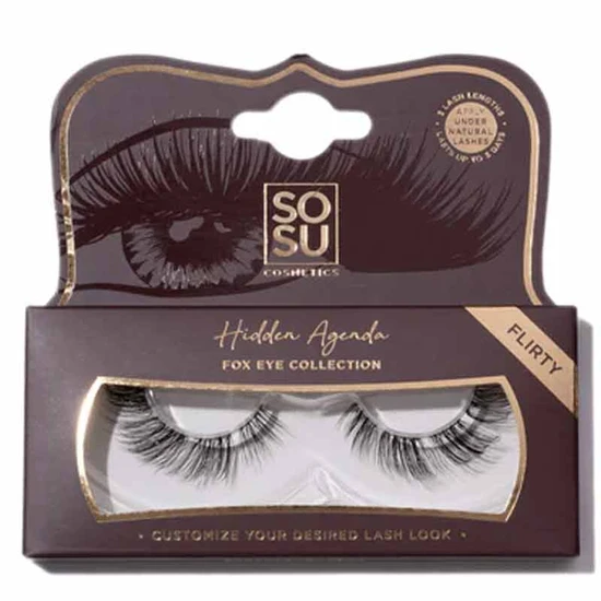 Sosu By Sj Hidden Agenda Fox Eye False Lashes Flirty