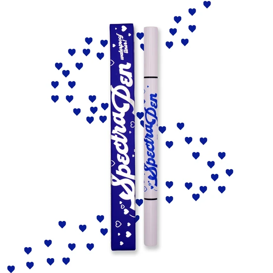 Glisten Cosmetics Dark Blue Spectra Pen Heart Stamp Liner