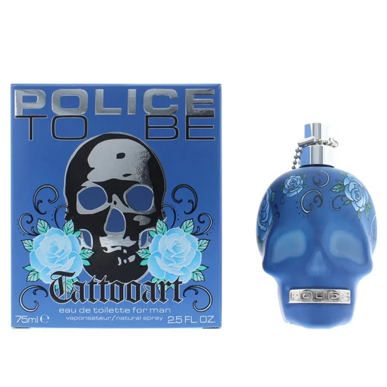 Police To Be Tattooart Eau De Toilette Men's Aftershave