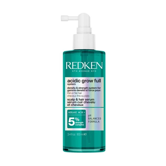 Redken Acidic Growth Full System Hair Serum For Thin Hair, Strengthens & Thickens