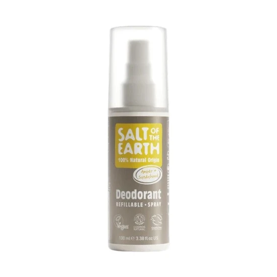 Salt Of The Earth Natural Deodorant Spray Amber & Sandalwood