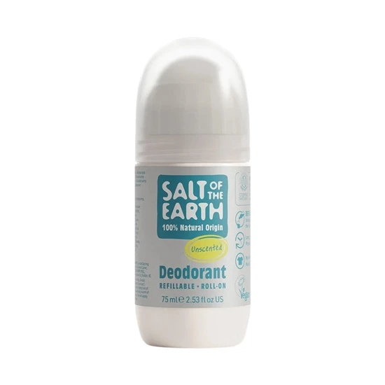 Salt Of The Earth Natural Deodorant Roll On Unscented