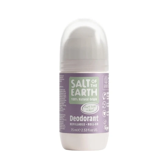 Salt Of The Earth Natural Deodorant Roll On Clary & Sage