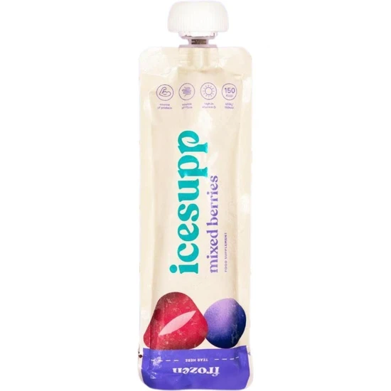 Icesupp Mixed Berries Frozen Supplement Pouch
