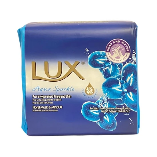 Lux Aqua Sprakle Floral Musk & Mint Oil Bar Soap