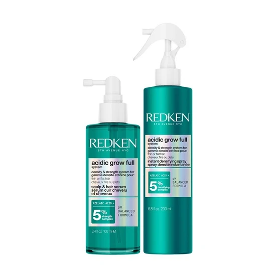 Redken Acidic Grow Full System Densifying Instant Densifying Spray & Hair Serum Duo