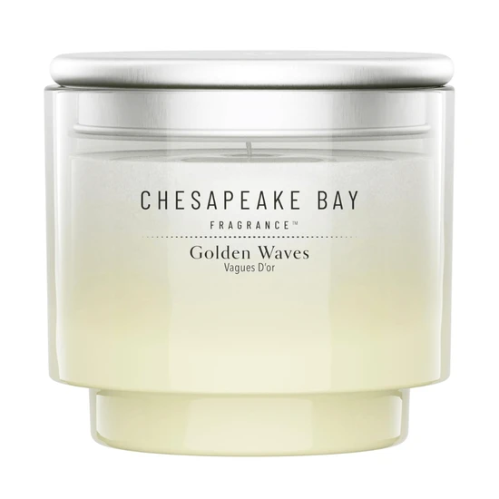 Chesapeake Bay Golden Waves Small Candle