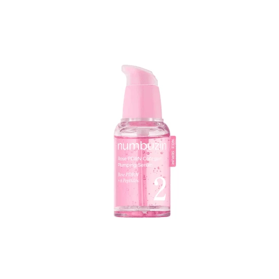Numbuzin No. 2 Rose PDRN Collagen Plumping Serum