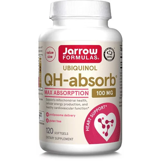 Jarrow Formulas Ubiquinol QHabsorb 100mg